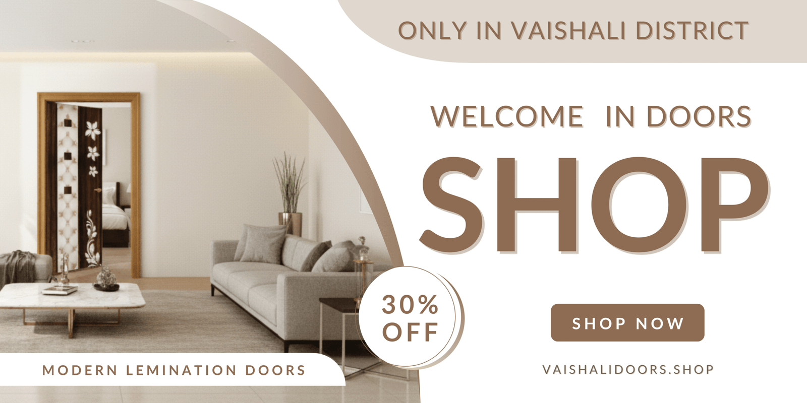 white brown furniture collection banner free